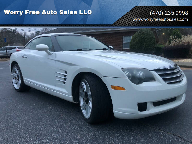 2004 Chrysler Crossfire for sale at Worry Free Auto Sales LLC in Woodstock GA
