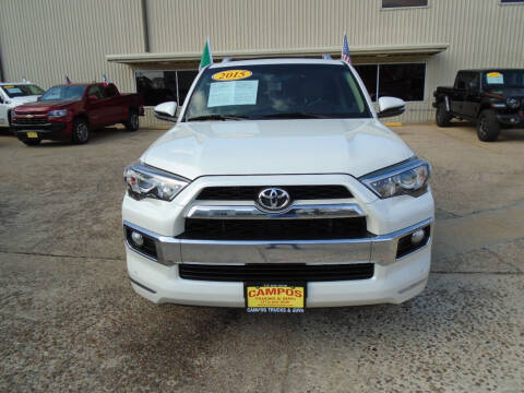 2015 Toyota 4Runner for sale at Campos Trucks & SUVs, Inc. in Houston TX
