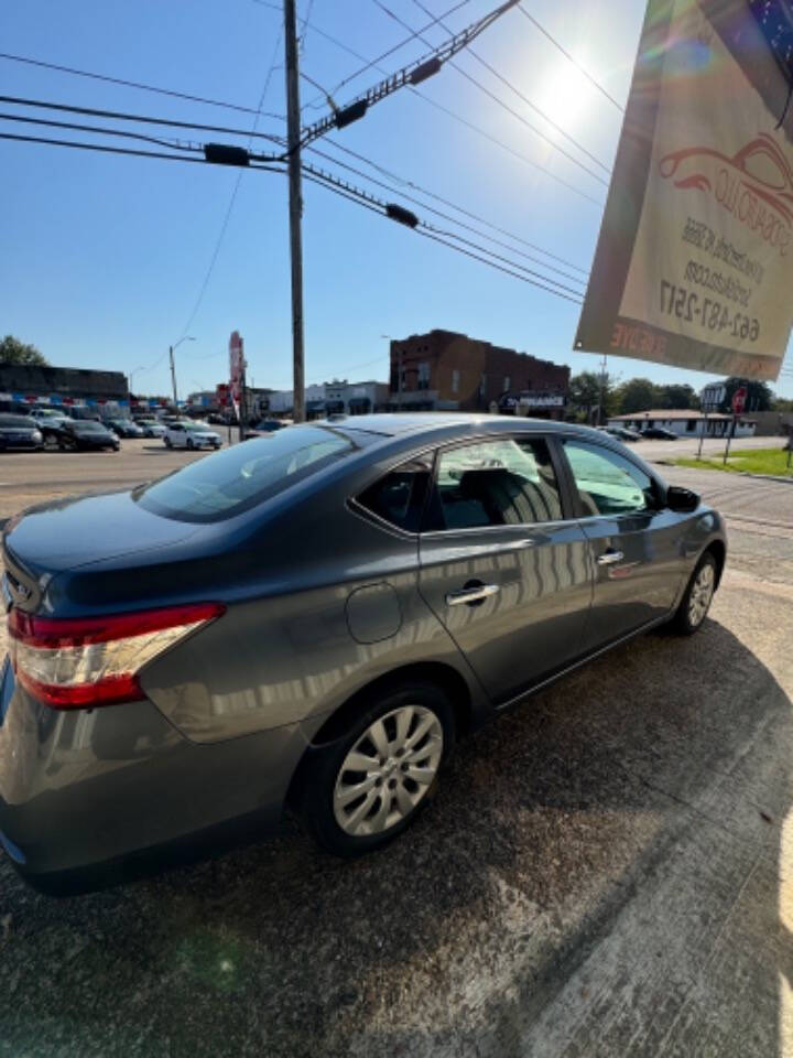 2015 Nissan Sentra for sale at Sardis Auto LLC in Sardis, MS