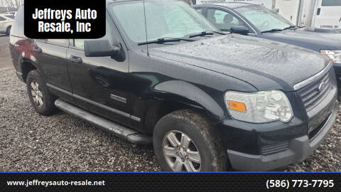 2006 Ford Explorer for sale at Jeffreys Auto Resale, Inc in Clinton Township MI