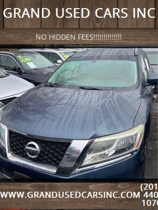 2016 Nissan Pathfinder for sale at GRAND USED CARS  INC - GRAND USED CARS INC in Little Ferry NJ