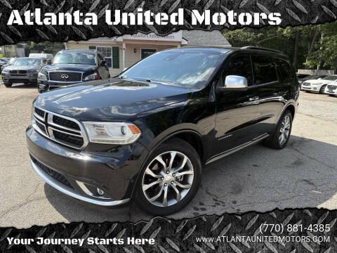 2018 Dodge Durango Citadel Anodized Platinum