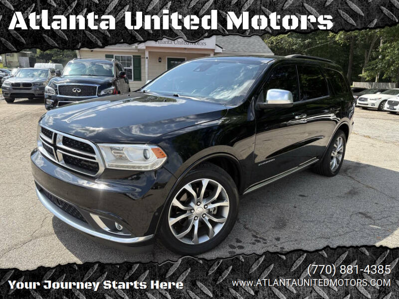 2018 Dodge Durango Citadel Anodized Platinum