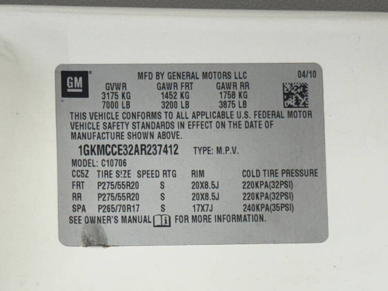 2010 GMC Yukon SLT XFE