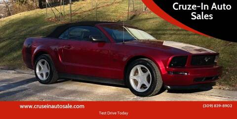 2007 Ford Mustang for sale at Cruze-In Auto Sales in East Peoria IL