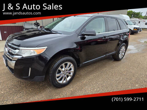 2012 Ford Edge for sale at J & S Auto Sales in Thompson ND