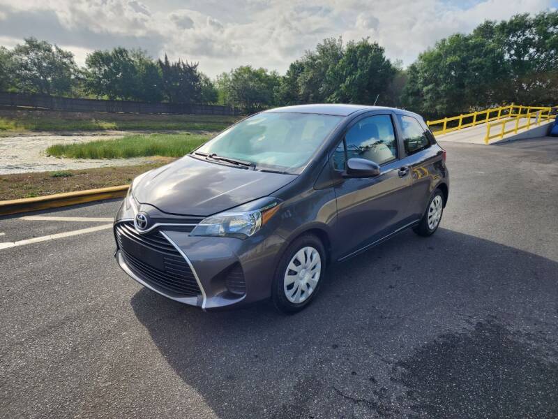 2015 Toyota Yaris for sale at Carcoin Auto Sales in Orlando FL