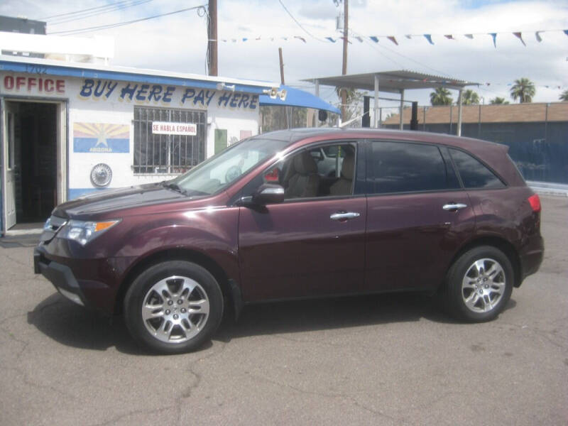 2008 Acura MDX for sale at Town and Country Motors - 1702 East Van Buren Street in Phoenix AZ
