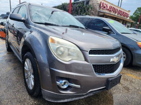 2011 Chevrolet Equinox for sale at USA Auto Brokers in Houston TX