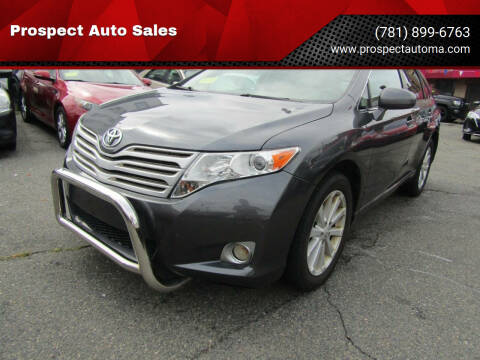 2011 Toyota Venza for sale at Prospect Auto Sales in Waltham MA