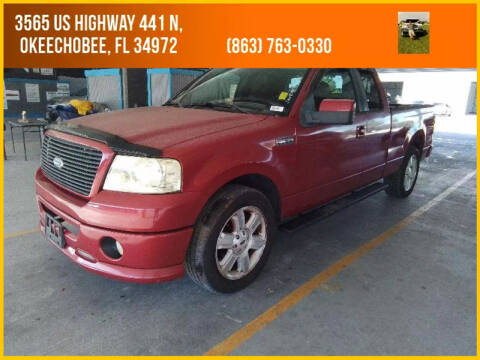 2007 Ford F-150 for sale at M & M AUTO BROKERS INC in Okeechobee FL