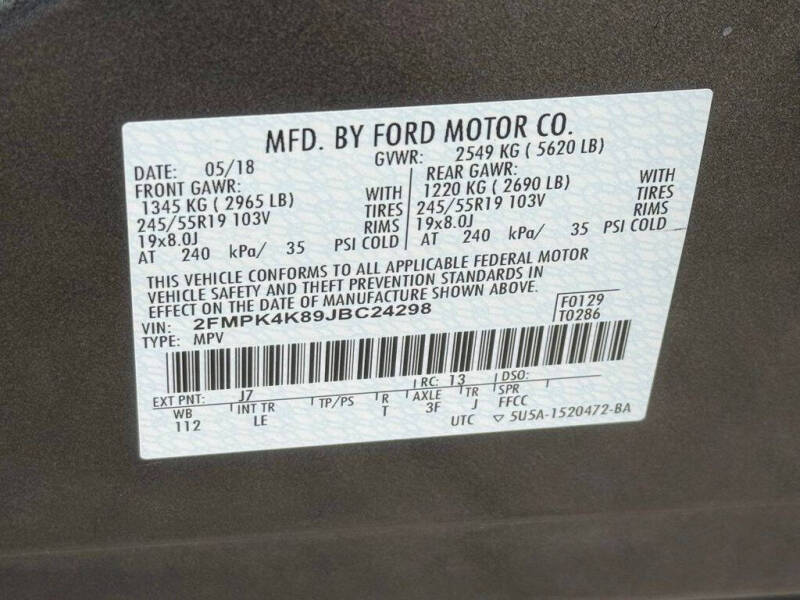 2018 Ford Edge Titanium