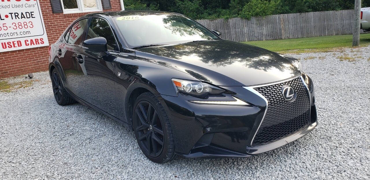 2016 Lexus IS 200t for sale at Hix Motor Co in Jacksonville, NC