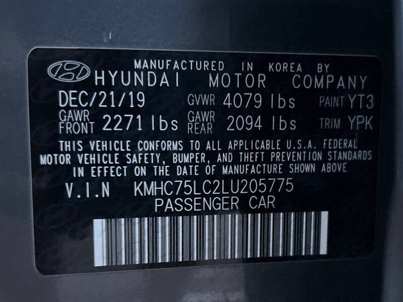 2020 Hyundai Ioniq Hybrid SE