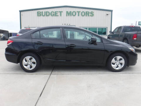 2013 Honda Civic for sale at Budget Motors in Aransas Pass TX