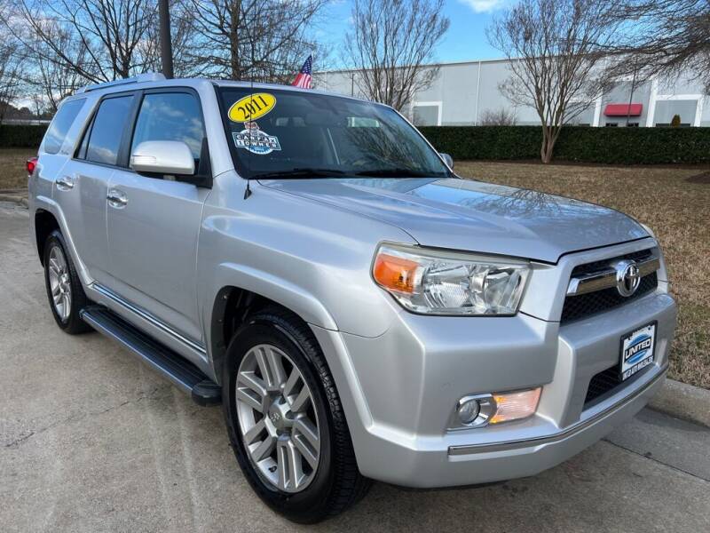 2011 Toyota 4Runner for sale at UNITED AUTO WHOLESALERS LLC in Portsmouth VA