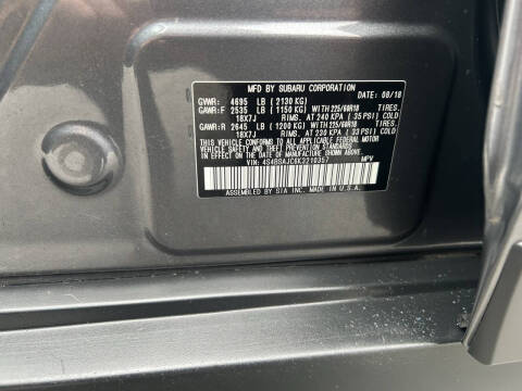 2019 Subaru Outback 2.5i Limited