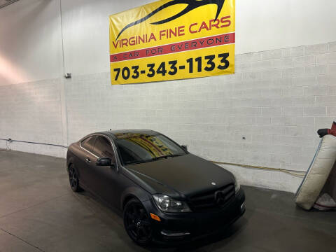 2012 Mercedes-Benz C-Class for sale at Virginia Fine Cars in Chantilly VA