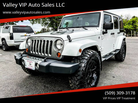 2012 Jeep Wrangler Unlimited for sale at Valley VIP Auto Sales LLC - Valley VIP Auto Sales - E Sprague in Spokane Valley WA