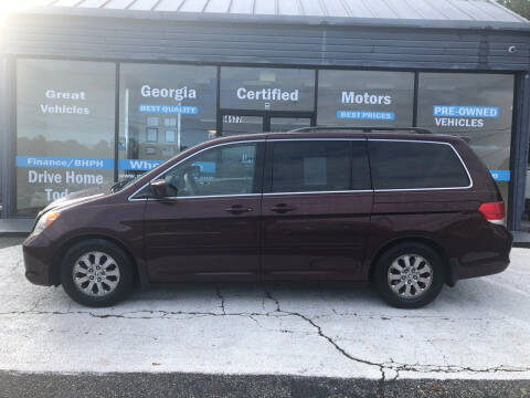 2008 Honda Odyssey for sale at Georgia Certified Motors in Stockbridge GA