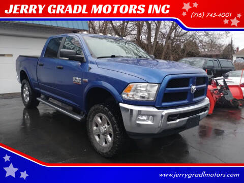 2018 RAM 2500 for sale at JERRY GRADL MOTORS INC in North Tonawanda NY