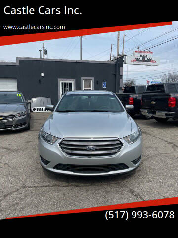 2016 Ford Taurus for sale at Castle Cars Inc. in Lansing MI