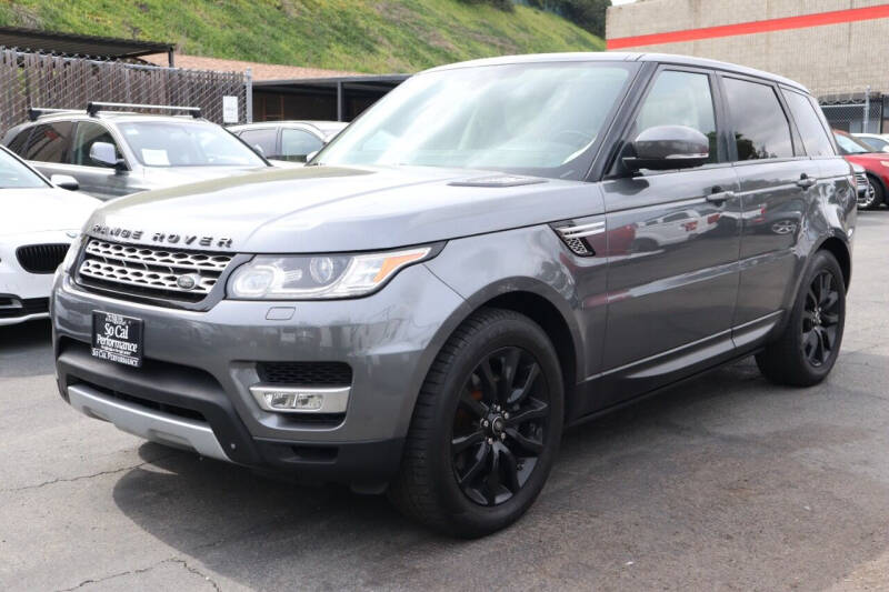 Used 2015 Land Rover Range Rover Sport HSE with VIN SALWR2VF0FA537021 for sale in San Diego, CA