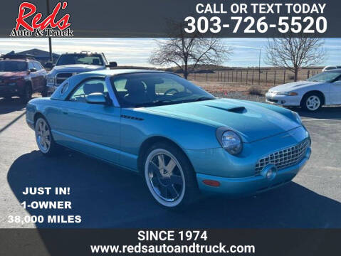 2002 Ford Thunderbird for sale at Red's Auto and Truck in Longmont CO