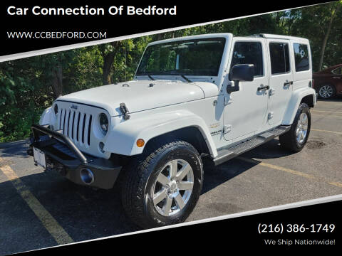 2015 Jeep Wrangler Unlimited for sale at Car Connection of Bedford in Bedford OH