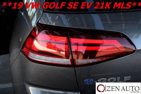 2019 Volkswagen e-Golf SE