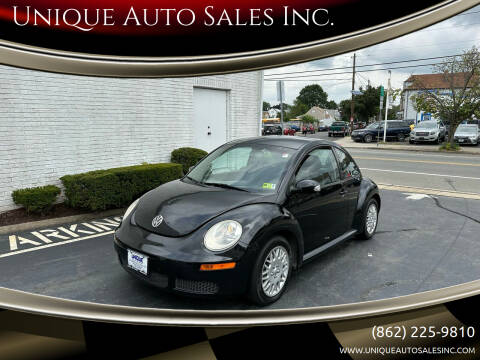 2010 Volkswagen New Beetle for sale at Unique Auto Sales Inc. in Clifton NJ