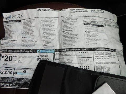 2021 Buick Enclave Avenir