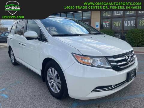 2015 Honda Odyssey for sale at Omega Autosports of Fishers in Fishers IN