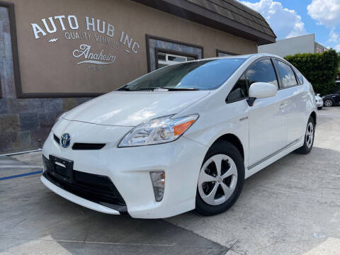 2014 Toyota Prius for sale at Auto Hub, Inc. in Anaheim CA