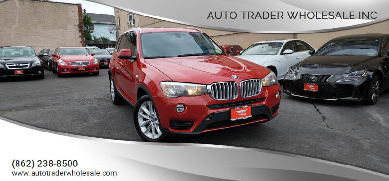 2015 BMW X3 for sale at Auto Trader Wholesale Inc in Saddle Brook NJ