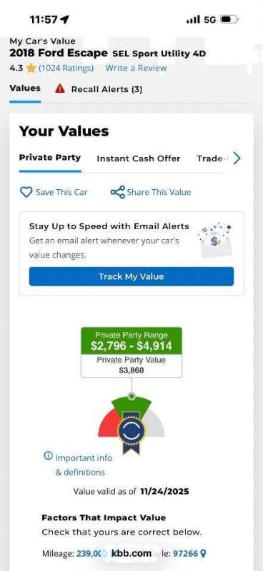 2018 Ford Escape SEL