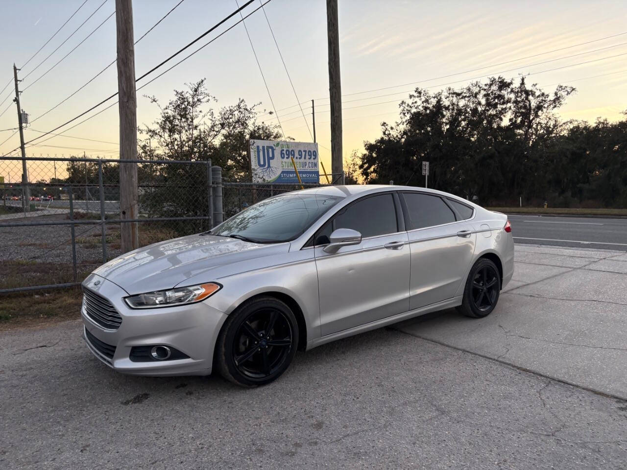 2016 Ford Fusion for sale at Hobgood Auto Sales in Land O Lakes, FL