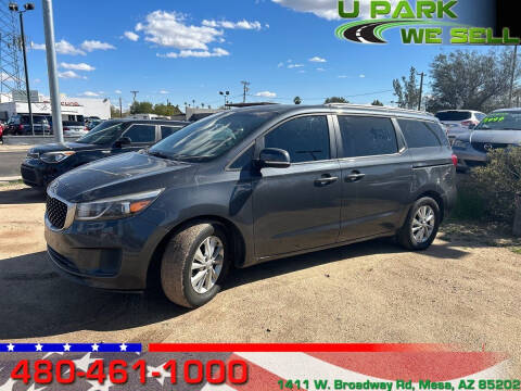 2017 Kia Sedona for sale at UPARK WE SELL AZ in Mesa AZ