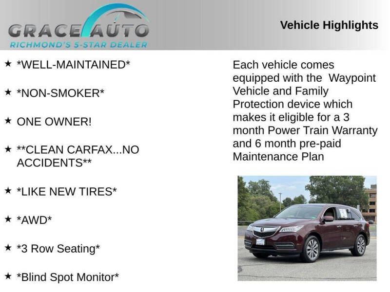 2014 Acura MDX SH-AWD w/Tech