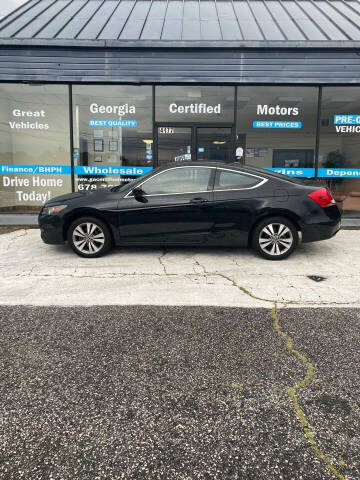 2012 Honda Accord for sale at Georgia Certified Motors in Stockbridge GA