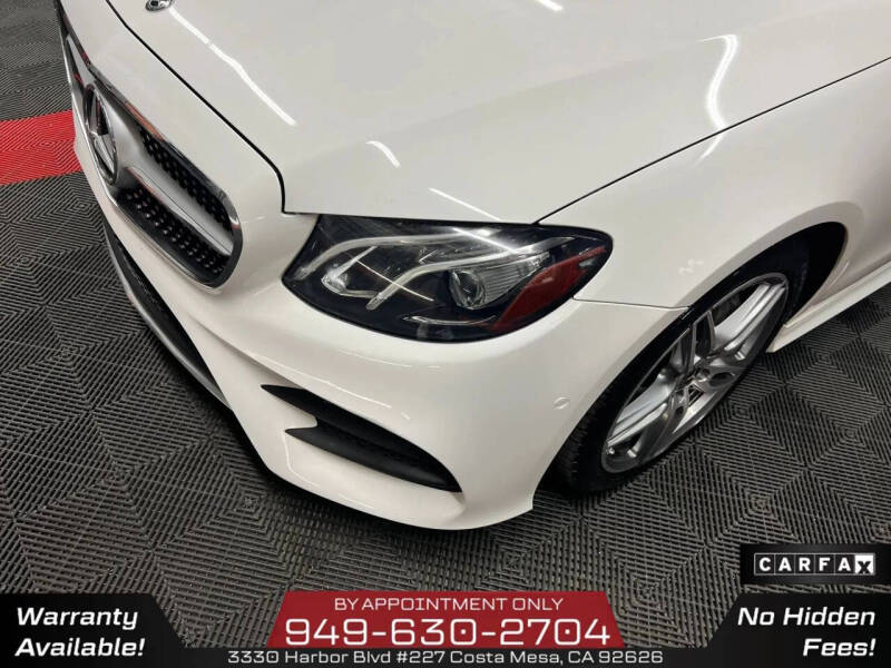 2018 Mercedes-Benz E-Class E 400 4MATIC