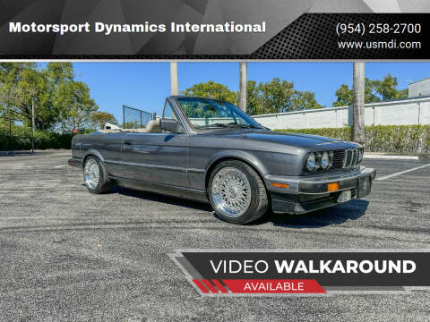 1987 BMW 3 Series for sale at Motorsport Dynamics International in Pompano Beach FL