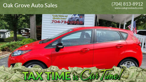 2012 Ford Fiesta for sale at Oak Grove Auto Sales in Kings Mountain NC
