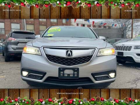 2014 Acura MDX for sale at Metro Auto Sales in Lawrence MA