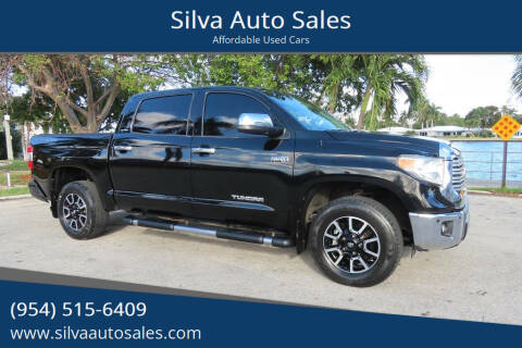 2016 Toyota Tundra for sale at Silva Auto Sales in Pompano Beach FL