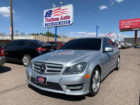 2013 Mercedes-Benz C-Class for sale at Nations Auto Inc. II in Denver CO