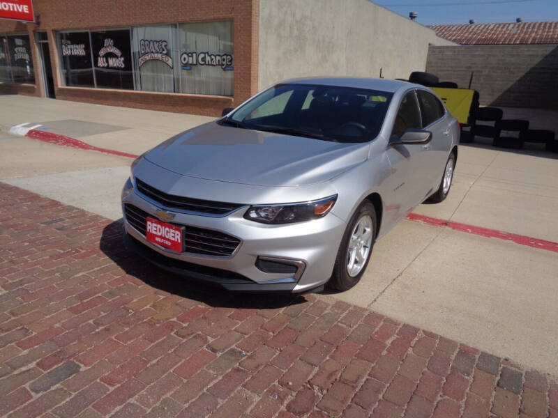 2017 Chevrolet Malibu for sale at Rediger Automotive in Milford NE