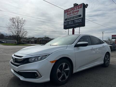 2020 Honda Civic for sale at Unlimited Auto Group in West Chester OH
