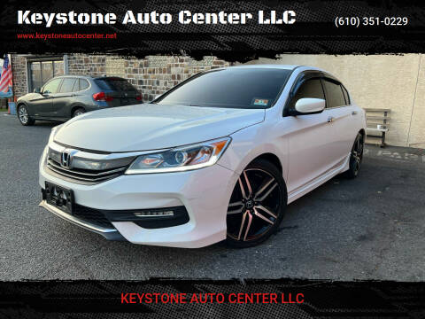 2016 Honda Accord for sale at Keystone Auto Center LLC in Allentown PA