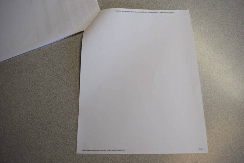 2012 Ford Escape Limited